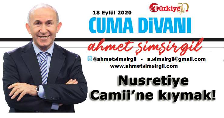 Nusretiye Camii'ne kıymak!