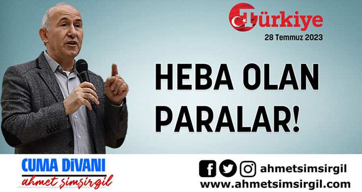 Heba olan paralar!