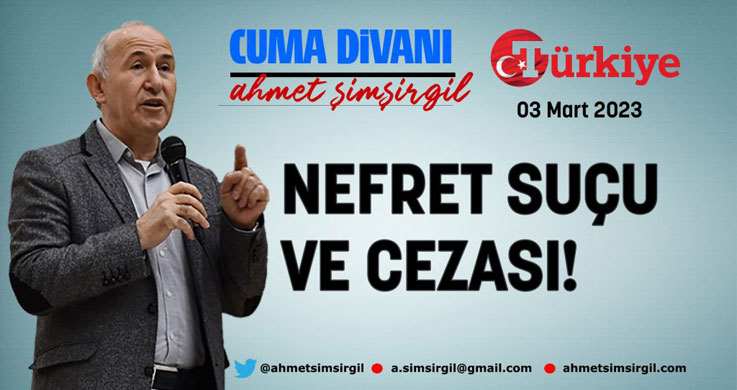 Nefret suçu ve cezası!